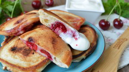 Оладьи на кефире