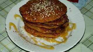 Диетические оладьи из тыквы