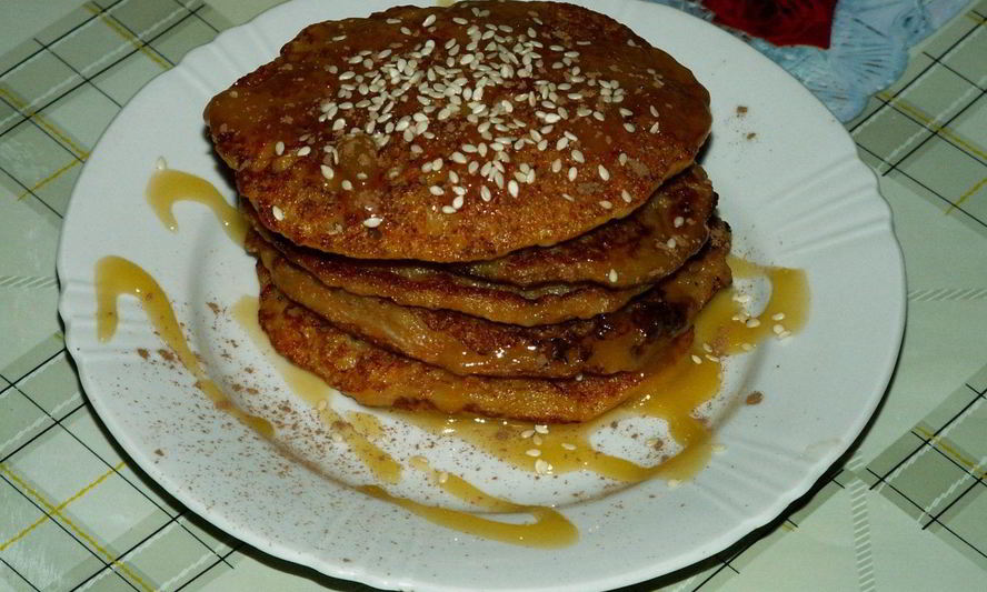 Рецепт диетические оладьи из тыквы