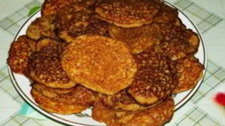диетические оладьи из тыквы