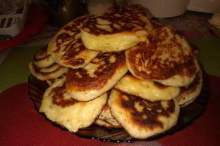 Дрожжевые оладьи