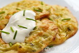 Капустные оладьи