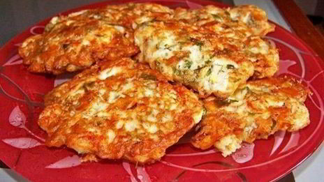 куриные оладьи с сыром на кефире