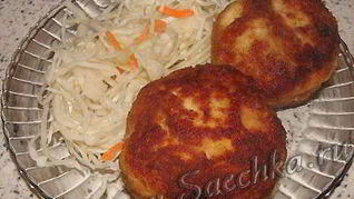 Куриные оладьи