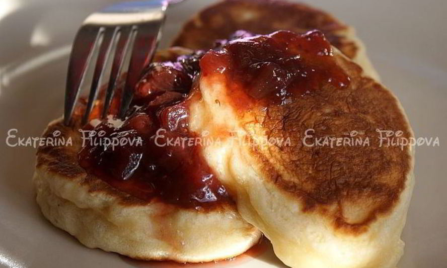 Рецепт лимонные дрожжевые оладьи