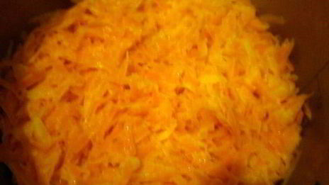 морковные оладьи из духовки