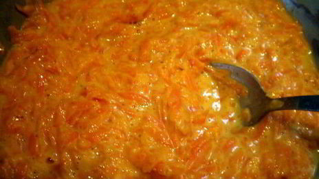 морковные оладьи из духовки