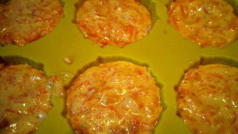 морковные оладьи из духовки