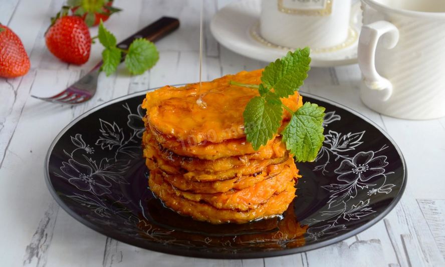 Рецепт морковные оладьи