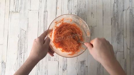 морковные оладьи