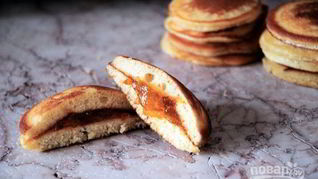 Оладушки с начинкой