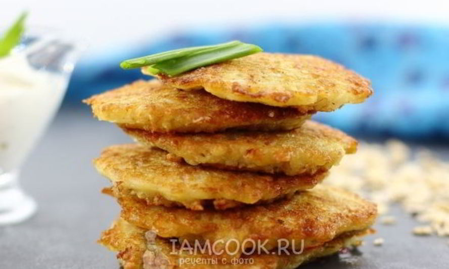 Рецепт оладьи из геркулеса