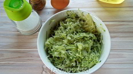 оладьи из кабачков без муки