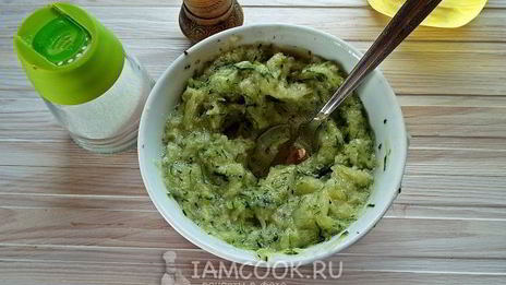 оладьи из кабачков без муки