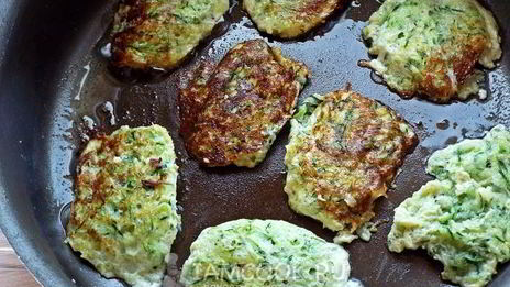 оладьи из кабачков без муки