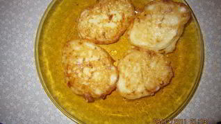 Оладьи из кабачков и сыра