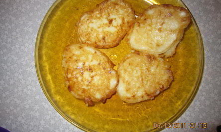 Рецепт оладьи из кабачков и сыра