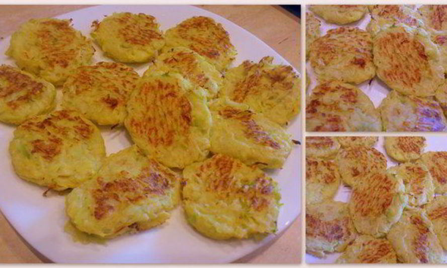 Рецепт оладьи из кабачков, запеченные в духовке