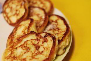 Оладьи из манной крупы