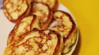 Оладьи из манной крупы