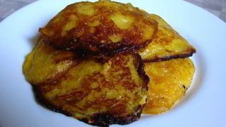 Оладьи из тыквы быстро и вкусно