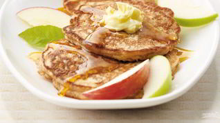 Оладьи из яблок