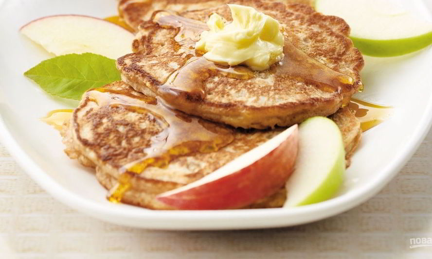 Рецепт оладьи из яблок