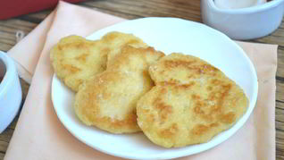 Оладьи из заварного теста