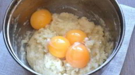 оладьи из заварного теста