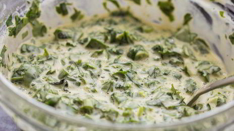 оладьи из зелени