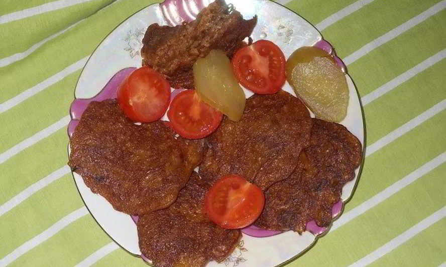 Рецепт оладьи капустные с черным перцем