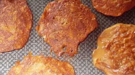 оладьи капустные с черным перцем