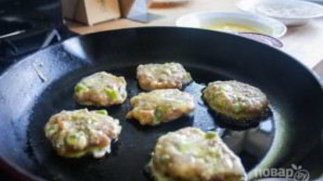 оладьи мясные