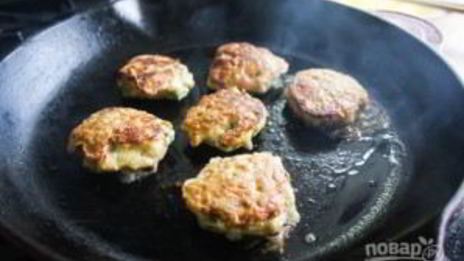 оладьи мясные