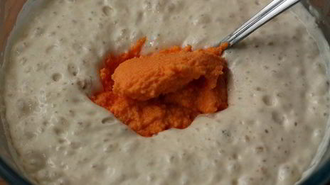 оладьи на дрожжах с морковью