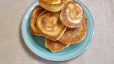 оладьи на кефире пышные