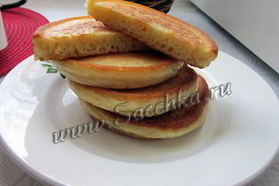 Оладьи на кефире