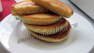 Оладьи на кефире