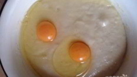 оладьи на молоке и дрожжах