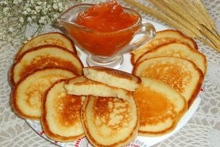 Оладьи на сухом молоке