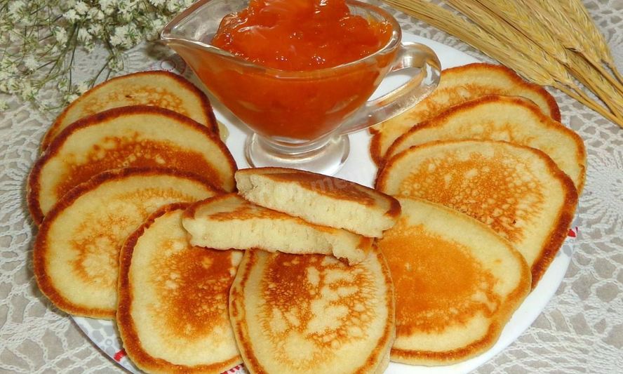 Рецепт оладьи на сухом молоке