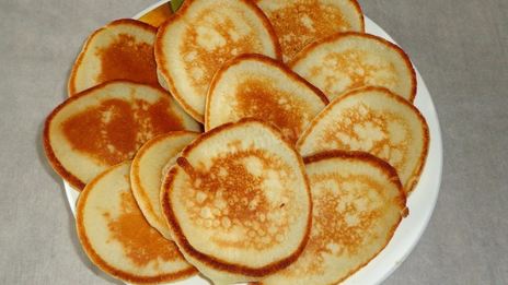 оладьи на сухом молоке