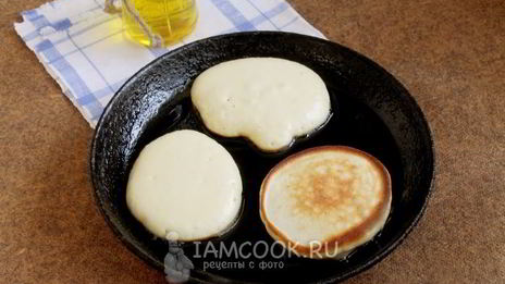 оладьи-пиццы на кефире