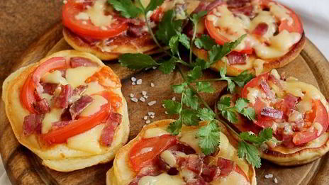 оладьи-пиццы на кефире