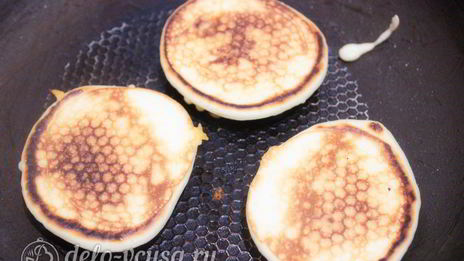 оладьи с грибами