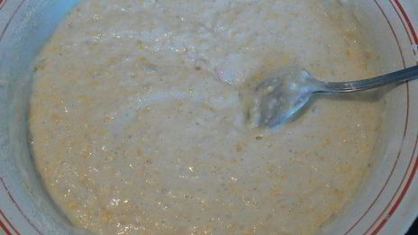 оладьи с кукурузными хлопьями