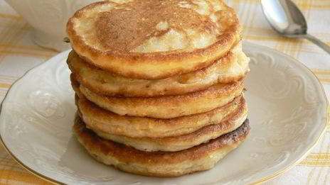 оладьи с кукурузными хлопьями