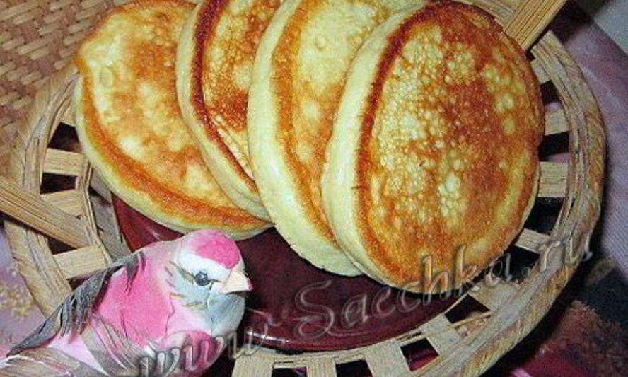 Рецепт оладьи с медом