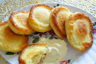 Оладьи с творогом