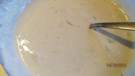 оладьи с тыквой, козьим сыром и розмарином